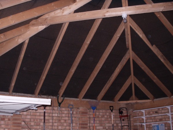 traditional garage roof